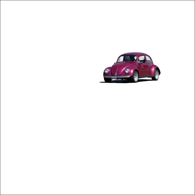 Volkswagen Beetle advertisement.